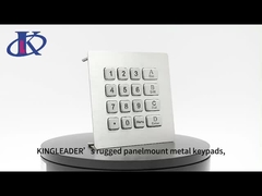 Teclado Numérico Industrial em Aço Inoxidável Resistente a Vandalismo para Sistema de Controle de Acesso