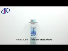 Gabinete e Suporte Antirroubo Robusto de Metal com Fechadura Segura para iPad ou Tablet