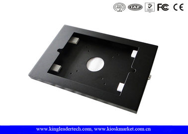 comprar O cerco inalterável do quiosque do iPad com pó revestiu o preto do revestimento online manufacture