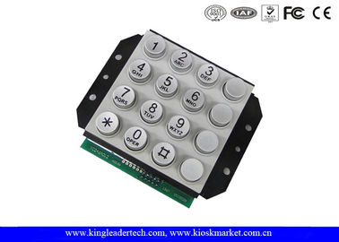 comprar Vândalo - teclado numérico do acesso da porta da matriz da prova 4 x 4 com 16 chaves redondas online manufacture