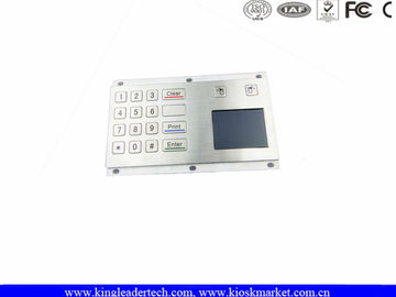comprar Teclado numérico do metal impermeável com 16 chaves niveladas e o Touchpad óptico online manufacture
