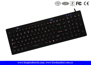 comprar Teclado Backlit IP68 do silicone com chaves de função do interruptor de ligar/desligar online manufacture