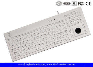 comprar Teclado magro super branco do silicone de IP68 USB com interruptor de ligar/desligar online manufacture