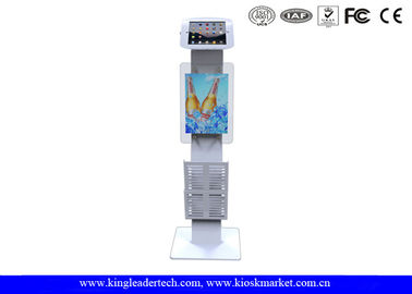 comprar Quiosque seguro de Ipad suporte autônomo de Ipad do mini Lockable, painel do logotipo e cremalheira do folheto online manufacture
