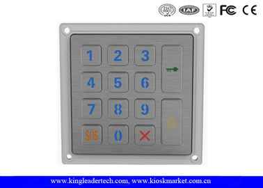 comprar Prateie 14 a folha de dados impermeável Backlit chaves do teclado 4x4 do teclado IP65 do metal online manufacture