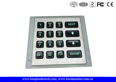 comprar Teclado com luminoso verde, do controlo de acessos do IP 65 teclado 16 chave online manufacture