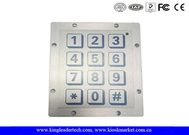 comprar Montagem piezoeléctrica do painel do teclado do metal áspero do toque com 12 matriz lisa das chaves 3x4 online manufacture
