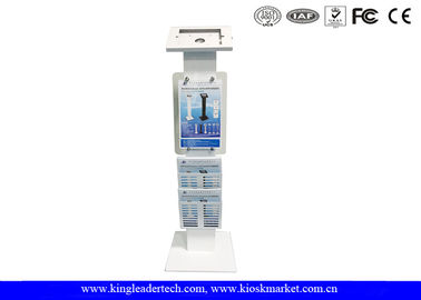 comprar Quiosque Lockable Ipad seguro autônomo com Logo Panel Leaflet Rack online manufacture