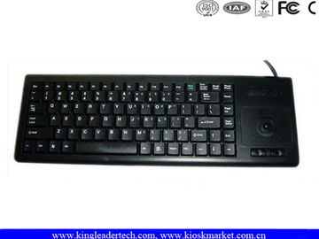comprar O plástico integrou o teclado de computador industrial construído com chave e Trackball do estilo do portátil online manufacture