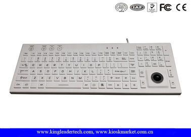 comprar Teclado lavável Backlit IP68 do silicone com chaves de função do interruptor de ligar/desligar and12 e trackball online manufacture
