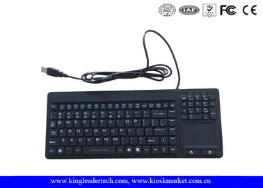 comprar Teclado médico do silicone com Touchpad e teclado numérico numérico na relação de USB online manufacture