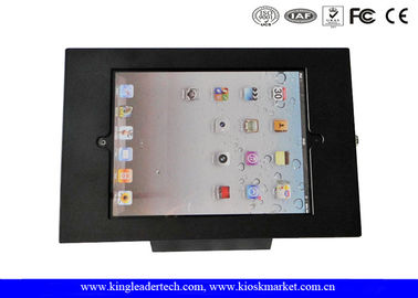 comprar O preto de Matt laminou o suporte de aço do quiosque de Ipad com fechamento & chave, personalização online manufacture