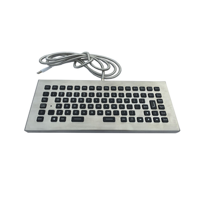 comprar Teclado de prova áspero Desktop retroiluminado do vândalo impermeável com 12 chaves de função online manufacture