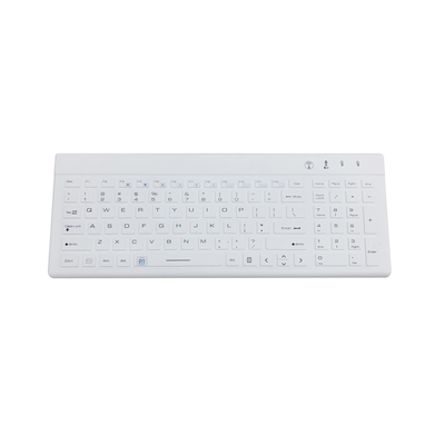 comprar Teclado médico do anti silicone sem fio de Bluetooth do vírus com o teclado numérico numérico de 12 chaves de função online manufacture