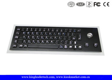 comprar Teclado de computador industrial compacto de USB com Trackball ótico e disposição coreana online manufacture