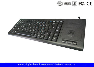 comprar Teclado de computador industrial plástico com chaves de função e o Trackball integrado online manufacture