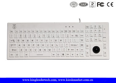 comprar Teclado impermeável do silicone da disposição de Noruega com Trackball e disposição customizável online manufacture