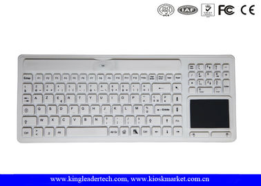 comprar Teclado sem fio customizável do silicone do logotipo impermeável com Touchpad/Numpad online manufacture
