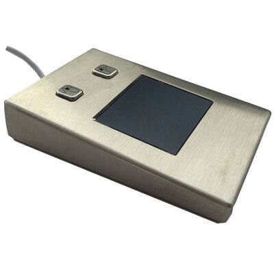 comprar IP65 até IP68 Industrial resistente à água resistente ao pó de aço inoxidável Metal Desktop touchpad altamente sensível com descanso de palma inclinado online manufacture