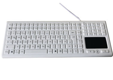 comprar Disposição funcional do alemão do luminoso das chaves do teclado 122 impermeáveis médicos do silicone online manufacture
