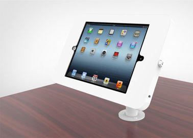 comprar Do metal áspero Rotatable do suporte do quiosque de um Ipad de 360 graus pó flexível do pescoço do ganso revestido online manufacture