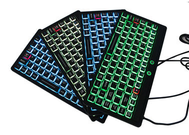 comprar IP68 selou inteiramente a relação de Mini Size USB do teclado do silicone com retroiluminado iluminado online manufacture