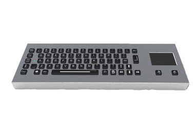 comprar Teclado Desktop industrial de aço inoxidável de 64 chaves com luminoso do Touchpad online manufacture