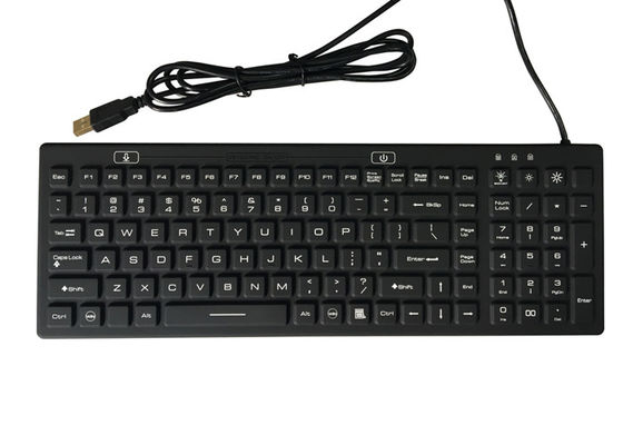 comprar Teclado médico impermeável de 106 chaves com SOBRE FORA de retroiluminado online manufacture
