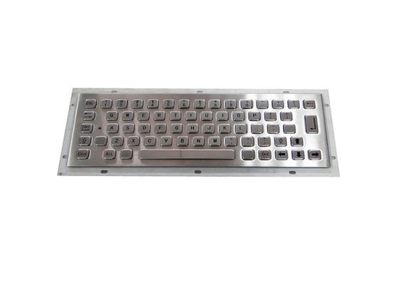 comprar PS/2 USB 64 fecha o teclado de aço inoxidável para o quiosque de informação online manufacture