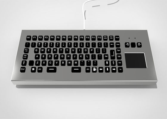 comprar Teclado Desktop áspero retroiluminado do metal de USB PS/2 com chaves de função e Touchpad online manufacture