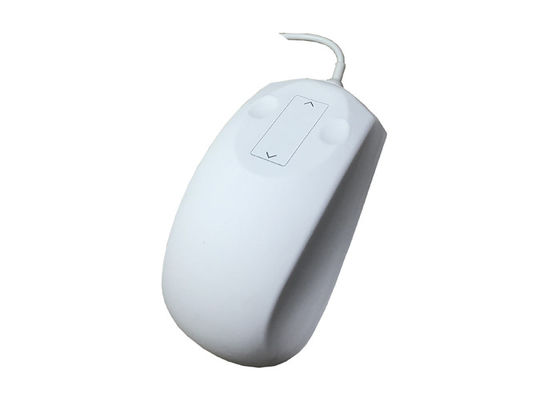 comprar Compatibilidade eletrónica ótica branca do rato IP68 do silicone USB2.0 com forma confortável online manufacture