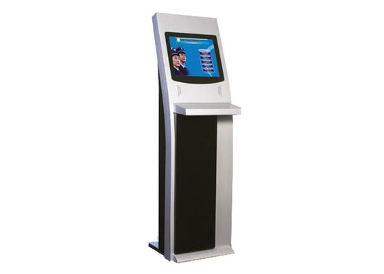 comprar o quiosque do tela táctil da posição do assoalho da prova do vândalo 1024x768 VIU o toque com teclado do metal online manufacture