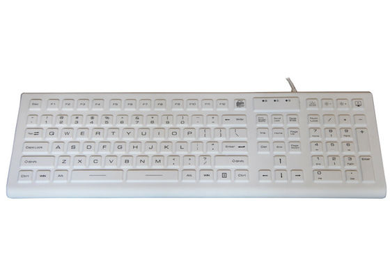 comprar Teclado médico impermeável antimicrobial 100mA com SOBRE FORA do luminoso online manufacture
