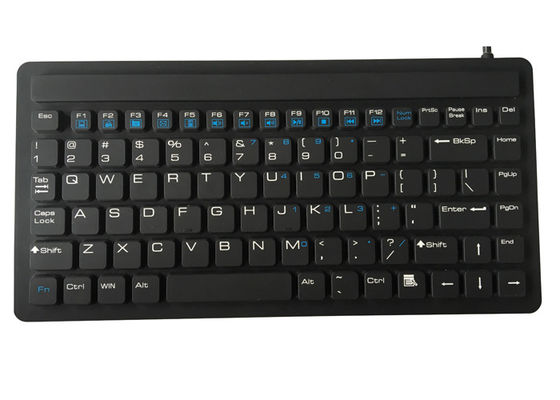 comprar 87 FCC impermeável médico do teclado IP68 de USB PS/2 do silicone das chaves online manufacture