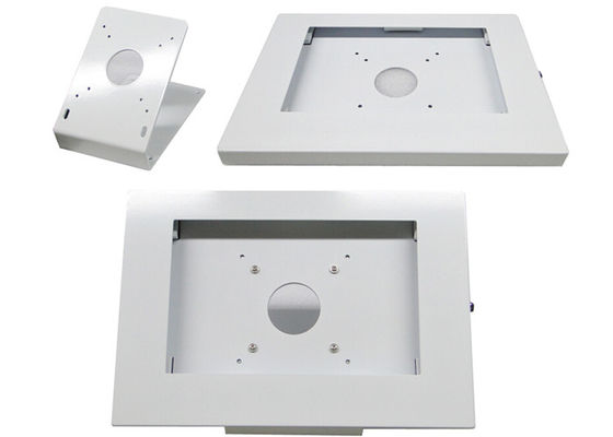 comprar Pulverize suporte áspero laminado revestido do quiosque de Ipad do metal do quiosque de aço da segurança da tabuleta online manufacture