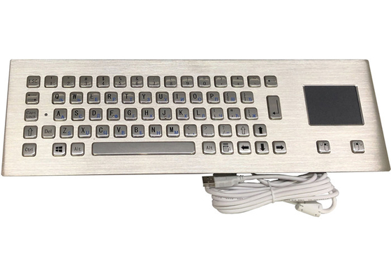 comprar Teclado industrial de aço inoxidável com o Touchpad para máquinas online manufacture