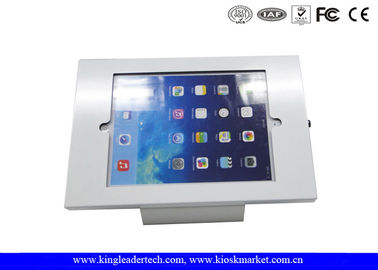 comprar Cerco fixado na parede do quiosque de Ipad do Desktop com o fechamento contra-roubo no branco online manufacture