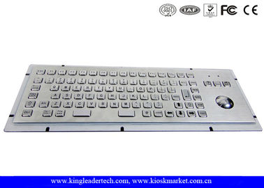 comprar 86 teclado industrial de aço inoxidável avaliado do quiosque das chaves IP65 com Trackball online manufacture