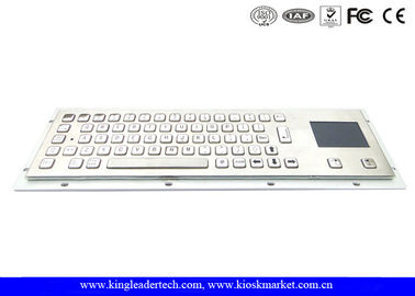 comprar Teclado industrial de aço inoxidável escovado com Touchpad IP65 com 64 chaves online manufacture