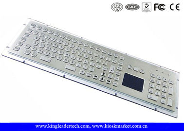 comprar Teclado industrial da Poeira-Prova do teclado da chave e do número do Fn com Líquido-Prova do Touchpad na relação de PS/2 ou de USB online manufacture