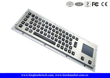 comprar Teclado iluminado customizável do metal altamente resistente com Touchpad integrado online manufacture