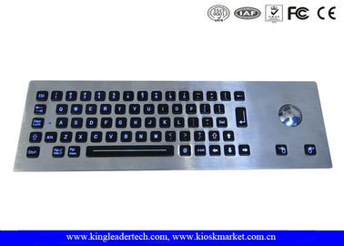 comprar Teclado iluminado IP65 robusto do metal customizável com Trackball online manufacture