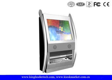 comprar Quiosque elegante da montagem da parede da exposição de TFT LCD com o teclado áspero do metal online manufacture