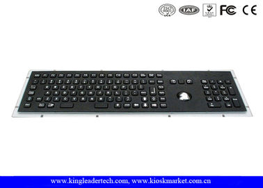 comprar Teclado preto impermeável da montagem do painel do metal com Trackball, chaves de função e teclado do número online manufacture