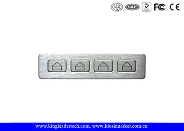 comprar Prova industrial da poeira do teclado numérico numérico do metal IP65 com 4 chaves curtos do metal do curso online manufacture