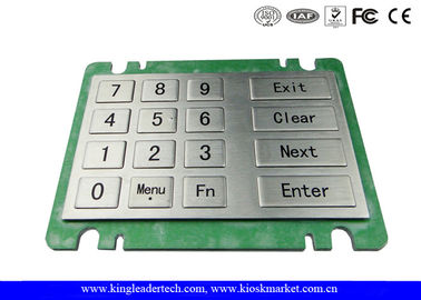 comprar Teclado numérico Ruggedized do metal Vândalo-Resistente com 16 grandes chaves do metal para a máquina de venda automática online manufacture