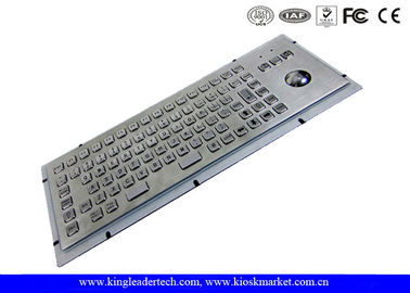comprar Teclado industrial de aço inoxidável avaliado do quiosque do computador IP65 com Trackball online manufacture