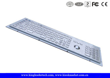 comprar Teclado industrial do metal do computador do quiosque com chaves de função da montagem do painel online manufacture