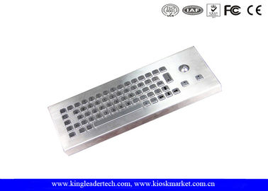 comprar As chaves do estojo compacto 65 escovaram o teclado industrial com Trackball online manufacture
