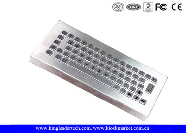 comprar Teclado industrial de aço inoxidável escovado do Desktop, teclado do metal IP65 online manufacture